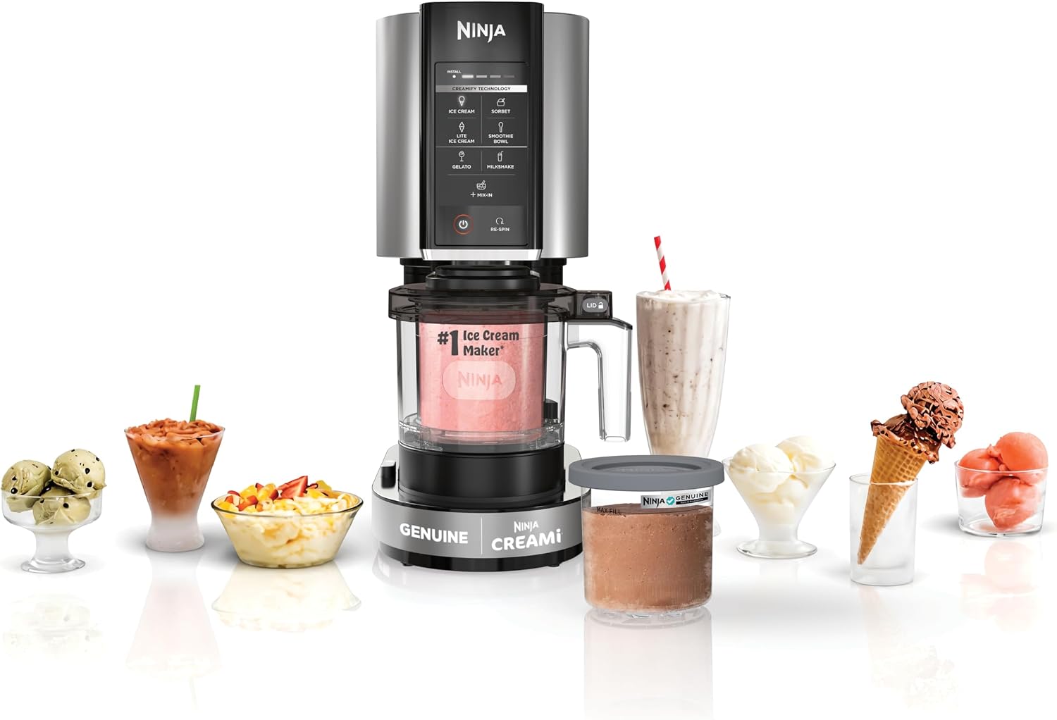 Ninja CREAMi 7-in-1 Ice Cream Maker NC301