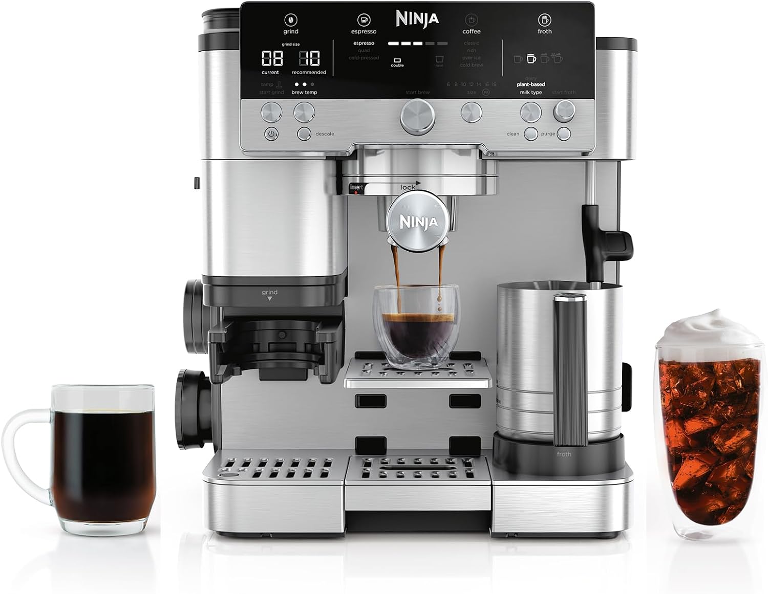 Ninja Luxe Café Premier 3-in-1 Espresso Machine ES601